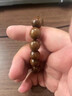 QMXD金丝檀木手串男士民族风佛珠盘玩文玩木质手链女生情侣款生日礼物 18MM 实拍图