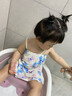 木马谣（momasong）儿童泳衣女童宝宝分体裙式带泳裤温泉度假速干女孩学生游泳衣 实拍图