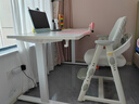 乐歌电动升降电脑桌站立式书桌家用写字桌学习桌E2雅白色1.4m 实拍图