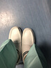 圣诗丹特护士鞋软底女单鞋气垫真皮松糕鞋春夏坡跟舒适专业医护工作鞋 4747 休闲 36 实拍图