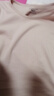 三枪秋衣女 秋季纯棉中厚圆领女士保暖上衣内穿单件棉毛衫 肤妃(圆领) L 实拍图