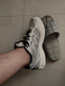 骆驼（CAMEL）追寻复古慢跑步男鞋厚底休闲运动鞋子 K14B09L7051 泥沙灰/黑 43 实拍图