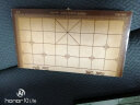 得力(deli) 中国象棋套装折叠棋盘 标准下棋原木色棋子35mm 中号6733 实拍图