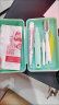 米妍（meyarn）正畸护理套装隐形牙套便携盒 出行专用矫正牙齿牙刷牙膏牙缝刷  实拍图