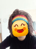 痞幼同款可爱搞怪毛线帽子女秋冬季保暖护耳卡通绿色针织包头帽男 猫耳朵 57-60 实拍图