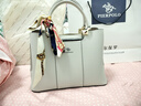 皮尔保罗（PIERPOLO）女士包包2025新款女包真皮手提包大容量斜挎包生日礼物送妈妈 【老婆礼物】白色1313 实拍图