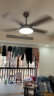 格兰路 北欧餐厅吊扇灯客厅家用电风扇灯 灯扇两用有加带电灯 和吊顶一体吸顶式美式二合一电扇灯厨房卧室 优质木扇叶 变频5档52寸遥控 实拍图