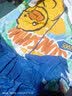 B.Duck小黄鸭儿童浴袍 可爱小鸭游泳沙泉宝宝吸水速干短袖开衫连帽浴巾 实拍图