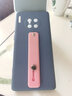 中陌 (zigmog) 多功能推拉式手机支架u形粘贴式硅胶支架背贴伸缩腕带手机指环扣 苹果/华为/小米通用 粉色  实拍图