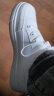 回力瑞厨师皮鞋男士防油厨房防水防滑纯黑色休闲上班工作春秋夏季板鞋子 V02白色 38 实拍图