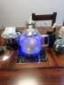 FUNORK全自动上水电热水壶烧水壶泡茶专用茶台煮茶烧水一体机茶桌茶几嵌入式茶具套装电茶炉 双加水-黑色-煮茶款（37x20cm） 晒单实拍图