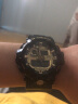 卡西欧（CASIO）男表黑金GSHOCK双显运动防水腕表送男友石英电子手表礼物 GA-2300-1炫酷黑 实拍图