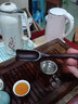 肖字和德取茶黑檀木茶匙茶勺竹制茶铲花梨木茶则茶叶勺子功夫茶具茶道配件 黑檀-木质取茶勺 实拍图