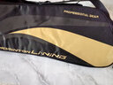 李宁（LI-NING）新款羽毛球包手提单肩大容量男女多功能羽毛球包运动时尚网球包 黑金 SE 3支装（无鞋仓） 晒单实拍图