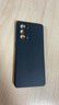 热火 适用OPPOreno6Pro+手机壳OPPOReno6 Pro+保护套镜头全包升级磨砂防摔男女款硅胶软壳-静夜黑 实拍图