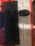 双飞燕（A4TECH）3000N 无线键鼠套装 办公打字用台式电脑笔记本外接键盘鼠标套装无线 防水溅 黑色 实拍图