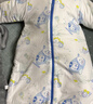 巴布豆婴儿睡袋秋冬恒温纯棉儿童分腿式睡袋冬季加厚豆豆绒宝宝防踢被子 海底【厚夹棉240g/建议0-15°】 100(适合身高90-105cm/2-4岁) 实拍图