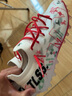 卡尔美（KELME）天朗足球卡尔美TLSS联名RAYO系列短钉麻将配色限量人草MG足球鞋 白红色8242ZX1109-107 42.5 US9 实拍图