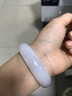 艾选潮品白冰玛瑙手镯白月光玉镯子玉髓玉手镯节日礼物 54-55（看详情选圈口） 实拍图