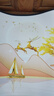 喜巢床头画装饰画客厅沙发背景背靠金山自粘画卧室贴画百福壁画山水画 幸福安康 180cm x 60cm 实拍图