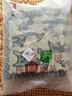 金号纯棉卡通小鹿儿童洗脸毛巾洗澡面巾隔汗巾女士旅游小毛巾柔软吸水深色家用洗脸毛巾小号毛巾 红绿2条装 实拍图