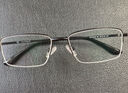 万新（WAN XIN） 万新近视眼镜配眼镜框高清非球面现片男女金属钛多种框型选择 金属-全框-2092BK-黑色 1.60MR-8非球面镜片（近视超薄） 实拍图