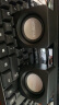 HYUNDAI现代 Q1 电脑音响音箱多媒体迷你小音箱礼品笔记本家用桌面网课有线低音炮USB台式机扬声器 黑色 实拍图