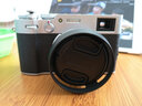 JJC 相机遮光罩 适用于富士X100VI X100V X100F X100S X100V X70 替代LH-X100 配转接环 配件 黑色一代+49mmUV滤镜 实拍图
