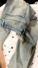 迪伽达美式vibe破洞牛仔裤男士夏季新款宽松百搭显瘦直筒微喇长裤子男 XHJFS-A161蓝色 XL 晒单实拍图