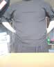 【肥仔250斤超大6XL】胖子短袖T恤男夏季宽松加肥大码oversize上衣ins潮牌半袖体恤男装 黑色 6XL 实拍图