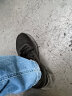 红蜻蜓男士飞织网面透气软底耐磨系带健步休闲鞋男 C0200023-1 全黑 39 实拍图