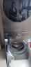海尔（Haier）超薄全嵌洗烘套装 10Kg滚筒洗衣机+热泵烘干机 1.08洗净比 双喷淋 EG100MATE28S+EHG100MATE36S 实拍图
