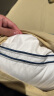 京东京造五星级酒店羽绒枕头 优质白鹅绒蓬松柔软成人男女枕芯  单只中枕 实拍图
