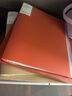 天色 A4/80页大容量资料册插页文件夹 加厚带外壳活页收纳册档案盒试卷收纳活页夹 TS-20008 古铜棕 实拍图