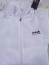 FILA斐乐官方女子梭织外套 2022夏季新款轻薄透气宽松蝙蝠袖外套 标准白-WT 165/84A/M 晒单实拍图