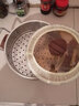陌圃社油炸套餐汤锅不粘锅蒸锅拉面锅家用焖烧煮锅大容量高汤炖锅加厚 汤锅+蒸笼1个+蒸架1个 24cm 3.8L 实拍图