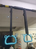 意大利FREESK单杠室内引体向上器家用健身运动器材儿童门上门框墙体免打孔人体向上家庭简易伸缩单杠 莫兰迪黑145-175+原装吊环承重800斤 实拍图