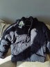 斯凯奇（Skechers）运动羽绒服男女同款耐脏紧身防寒棉服冬季保暖防风立领外套 碳黑 XXL 实拍图