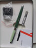 优尚（OASO）S16男女钢笔商务礼盒装男士办公练字墨水笔学生钢笔双笔尖礼品财务笔 免费刻字定 双笔尖莫兰绿色（0.38mm+0.5mm） 晒单实拍图