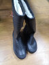 强人棉雨靴 JDMYX708 际华3515加绒保暖防水雨鞋耐磨防雨雪胶鞋 黑 41 晒单实拍图
