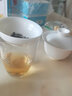 丰收日 旅行茶具套装羊脂玉功夫茶白瓷盖碗三件套便携式茶艺教学父亲节 圆融杯旅行套装 1件 实拍图
