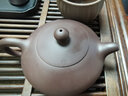 玉颐阁父亲节 紫砂壶纯手工名家刘浩宜兴功夫小茶壶原矿老料精品 玉乳壶 紫泥款单壶小号 160ml 实拍图