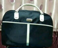 邦沛 旅行包大容量超大号旅行袋手提韩版短途牛津布健身包折叠户外休闲行李袋 黑色 小号 实拍图