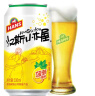 汉斯啤酒（HANS）汉斯小木屋 菠萝啤 330ml*12听 整箱 果啤 无酒精无醇 碳酸饮料 实拍图