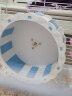 宠尚天 仓鼠跑轮玩具金丝熊跑步机用品跑球运动 星轨跑轮18.5cm -蓝 实拍图
