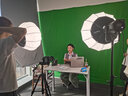 神牛（Godox） SL150W三代直播间补光灯LED摄影灯儿童常亮灯太阳灯影视灯美颜灯影棚视频灯 【套装3】SL150III三代单灯+灯笼罩+灯架 白光版 实拍图