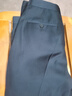 红豆西裤男【免烫垂顺抗皱】商务黑色西装裤职业休闲裤子男西服裤子 藏青【厚款 随心裁 裤线定型】 33 实拍图