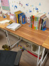 木以成居电脑桌简易书桌学习桌学生卧室宿舍办公家用写字桌加固型苹果木色 实拍图