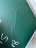 紫薇星（ZIWEISATR） 磁性挂式黑板办公家用会议白板教学粉笔绿板书写儿童商用小黑板学校黑板报 70*100单面[加厚绿板] 实拍图