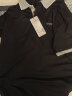 啄木鸟（TUCANO）短袖t恤男夏季时尚休闲刺绣翻领polo打底衫百搭上衣男装黑色 XL 实拍图